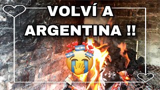 El REENCUENTRO más EMOTIVO de mi vida  Volver a Argentina después de 3 años  Pame Otero [upl. by Kaela]