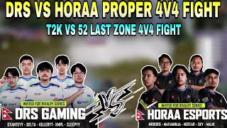 DRS Gaming vs Horaa Esports 4v4 Fight  T2K vs 52 Intense 4v4 Fight  AST JANE 1v3 IME  AST vs DRS [upl. by Landahl]