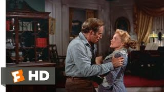 The Big Country 510 Movie CLIP  Steve Manhandles Pat 1958 HD [upl. by Animar337]