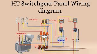 HT Switchgear Panel Wiring  Inside Wiring For an 11KV HT Panel in a Substation [upl. by Budwig765]