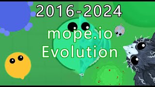 mopeio Evolution All Updates From 20162024 [upl. by Constant]