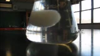 Rapid Crystallization Supersaturated Solution Demo [upl. by Walter]