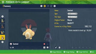 Shiny Sentret 2 in Violet from a mass outbreak [upl. by Swaine]