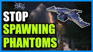 How to Stop Phantoms From Spawning in Minecraft Fast Guide [upl. by Norraa]