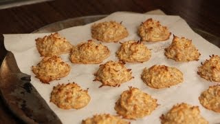 Blissful Coconut Macaroons Recipe  Vegan  Dessert A Day Project 2 [upl. by Pascha]