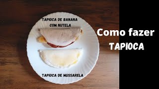 Como Fazer Tapioca com Massa Pronta [upl. by Roderick]