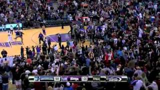 Tyreke Evans amazing 50foot Buzzer Beater vs Memphis Grizzlies 2912 [upl. by Phia572]