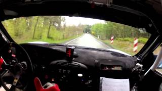 Onboard Porsche GT3 ZeltnerZeltner Sachsen Rallye 2013 Stage 68 HD [upl. by Eerual865]