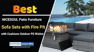 NICESOUL Patio Furniture Set  Step By Step Installation Guide [upl. by Draneb874]