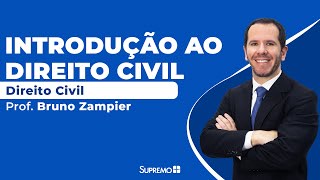 Direito Civil  Introdução à Parte Geral  Prof Bruno Zampier [upl. by Livingstone974]