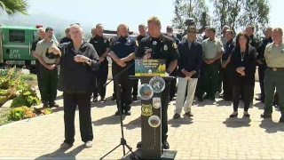 Wildfire Awareness Week press conference [upl. by Halbert]