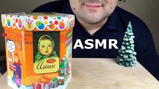 ASMR CHOCOLATE CANDY ALENKA Russian Chocolate Relaxing Eating Sounds Mukbang NO TALKING [upl. by Bowie]