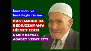 Said Nursi Ben muskacı değilim Kur’an için gelen baş göz üstüne… Nadir Baysal ağabey anlatıyor [upl. by Cooley]