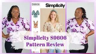 New Sewing Makes  Simplicity S9606 Pattern Review [upl. by Esiuqram]