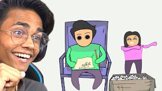 HardToonz INDIAN SIBLINGS PROBLEMS PARODY Animations😂 [upl. by Hutchison]