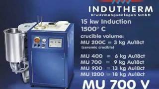 Indutherm MU 700V 15 KW Induction [upl. by Sivi608]