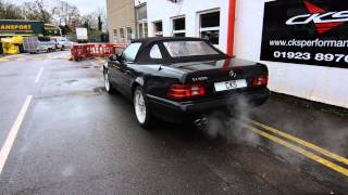 Mercedes R129 SL500 CKS Sport Exhaust [upl. by Pan414]