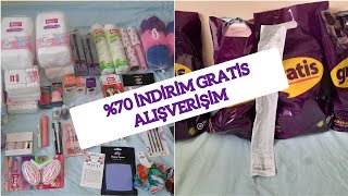 💰70 İNDİRİM GRATİS ALIŞVERİŞİM💄 DEV İNDİRİM  gratis alışveriş indirim makeup vlog vlogs [upl. by Aeriell426]