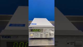 ThorLabs LDC201CU ULN Benchtop Laser Diode Current Controller 100mA Low Noise [upl. by Duthie]