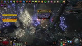 Path of exile 325 Accuracy Stacking Juggernaut Lightning Strike 8mod map [upl. by Onimod]