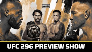 UFC 296 Edwards vs Covington LIVE Preview Show  MMA Fighting [upl. by Brady343]