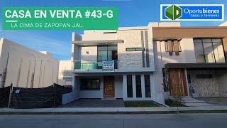 EN VENTA CASA 43 G LA CIMA ZAPOPAN JAL [upl. by Aurea690]