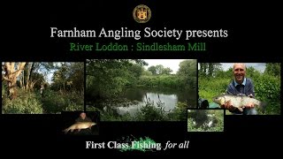 Farnham Angling Society River Loddon Sindlesham Mill [upl. by Tandie]