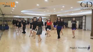 Magico Kizomba  Line Dance Janice Khoo amp Jennifer Choo Sue Chin [upl. by Anahs346]