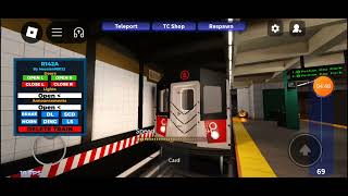 Roblox Transit City 3 R142A Line 6 Trains 2 [upl. by Acinom]