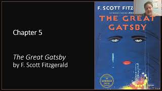 The Great Gatsby Chapter 5 Audiobook [upl. by Anwahsed]