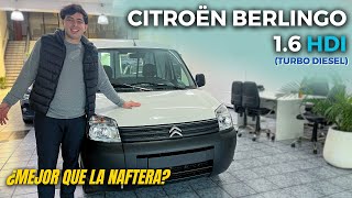 CITROËN BERLINGO 16 HDI  Un utilitario con bajo consumo y gran capacidad de carga [upl. by Heater]