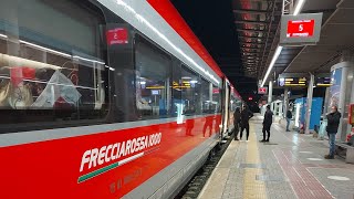 A bordo frecciarossa 1000 da Milano Centrale a Napoli Afragola livello Standard [upl. by Egdamlat]