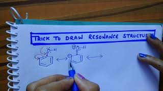 Trick to draw Resonance structures [upl. by Flip597]