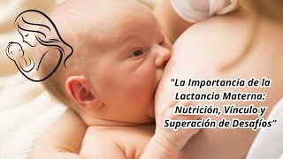 La Importancia de la Lactancia Materna Nutrición Vínculo y Superación de Desafíos [upl. by Aztiraj]