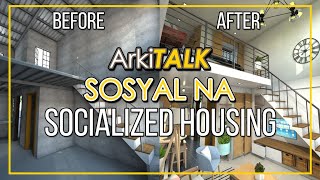 Sosyal na Socialized Housing  Tiara House Model Sto Tomas Batangas  ArkiTALK [upl. by Iah]