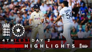 Pope Classy But India Fightback  England v India  Day 2 Highlights  4th LV Insurance Test 2021 [upl. by Gowon]