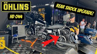 OHLINS SUSPENSION INSTALLED ON MY 2019 ROAD GLIDE SPECIAL HUGE DIFFERENCE [upl. by Lucey]