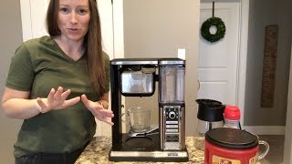 How to Use a Ninja Bar Coffee Maker Review  My FAVE [upl. by Ahseneuq574]