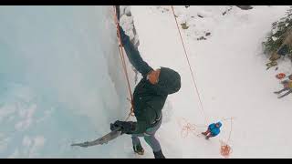 Ice climbing at the OURAY ICE Park [upl. by Stralka260]