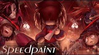 Ultimate Undertale Speedpaint Full compilation  Genocide Rout [upl. by Coltin]