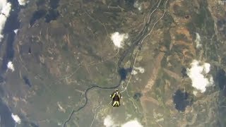 Meteorite Almost Hits Skydiver [upl. by Nylodam951]