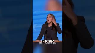 AOC Slam Poetry at the DNC [upl. by Elyrrad]