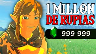 Como conseguir 1 MILLON de Rupias en Zelda Tears of the Kingdom Glitch 120 Totk Rupias infinitas [upl. by Gereron513]