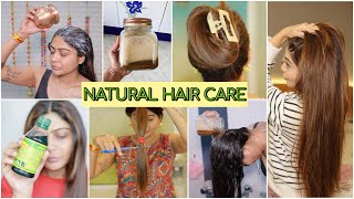 My Weekly NATURAL Hair Care Routine For Long Healthy amp Thick Hair  Rinkal Parekh [upl. by Notgnimer]