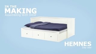 IKEA HEMNES Daybed Assembly Instructions [upl. by Senalda459]