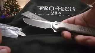 Unboxing the PreRelease Protech Mordax Gridlock limited edition ProtechMordax from ProtechKnives [upl. by Inahc]