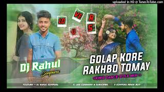 Durga Puja Special Golap Kore Rakhbo Tomay  Dna Test Dance Mix Dj Rahul Sonpura™ [upl. by Suriaj]