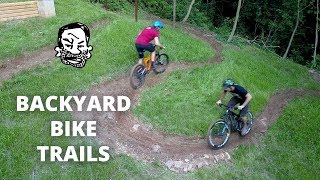 Backyard MTB Trails  Building amp Riding [upl. by Ingles]