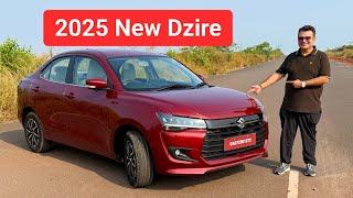 2025 New 4th Gen Maruti Dzire Walkaround What is new [upl. by Nilyad]