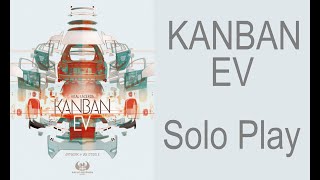 Настольная игра Канбан Электро Соло игра Kanban EV solo playthrough rus [upl. by Zedekiah36]